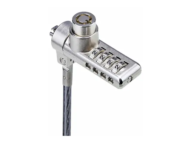 Startech 10-Pack Dual-Access Laptop Lock, 6.5ft (2m) Keyed Alike a...