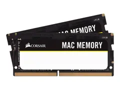 CORSAIR Mac Memory - DDR4 - sett 16 GB: 2 x 8 GB - SO DIMM 260-pin - 2666 MHz / PC4-21300 - ikke-bufret