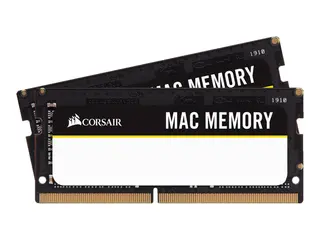 CORSAIR Mac Memory - DDR4 - sett 16 GB: 2 x 8 GB - SO DIMM 260-pin - 2666 MHz / PC4-21300 - ikke-bufret