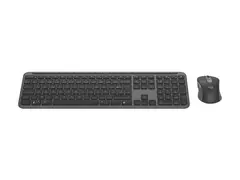 Logitech Signature Slim Combo MK950 for Business Tastatur- og mussett - tr&#229;dl&#248;s - Bluetooth 5.1 LE - QWERTY - Nordisk - grafitt
