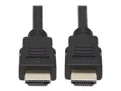 Eaton Tripp Lite Series High Speed HDMI Cable with Ethernet, UHD 4K, Digital Video with Audio (M/M), 6 ft. (1.83 m) HDMI-kabel med Ethernet - HDMI hann til HDMI hann - 1.8 m - svart