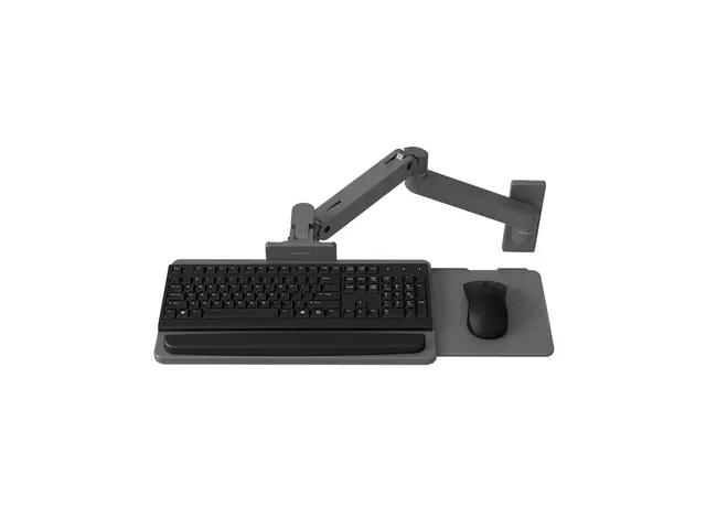 Ergotron LX Pro - Tastatur/musearm-monteringsbakke justerbar veggm...