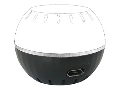Shelly - Strømadapter - usb - svart