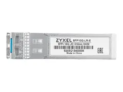 Zyxel SFP10G-LR-E - SFP+ transceivermodul 10GbE - 10GBase-LR - LC-enkeltmodus - opp til 10 km - 1310 nm (en pakke 10)