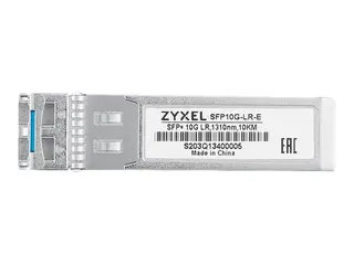 Zyxel SFP10G-LR-E - SFP+ transceivermodul 10GbE - 10GBase-LR - LC-enkeltmodus - opp til 10 km - 1310 nm (en pakke 10)