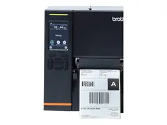 Brother Titan Industrial Printer TJ-4021TN Etikettskriver - direktetermisk / termisk overføring - Rull (12 cm) - 203 dpi - inntil 254 mm/sek - LAN, seriell, USB-vert, USB 2.0