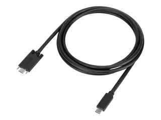 Targus - USB-kabel - 24 pin USB-C (hann) til 24 pin USB-C (hann) skrubar 1 m - svart