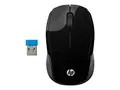 HP 200 - Mus - h&#248;yre- og venstreh&#229;ndet - optisk tr&#229;dl&#248;s - 2.4 GHz - USB tr&#229;dl&#248;s mottaker - for OMEN by HP Laptop 16, 17; Chromebook 14; Pavilion TP01; Pavilion x360 Laptop