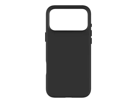 KEY Original - Baksidedeksel for mobiltelefon antibakteriell - MagSafe-samsvar - polykarbonat (PC), resirkulert silikon, aluminiumsramme - svart - for Apple iPhone 17 Pro Max