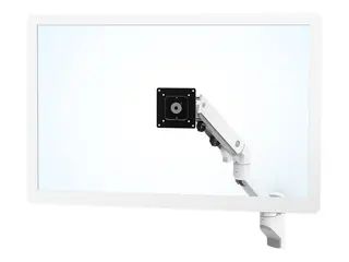 Ergotron HX - Monteringssett (veggarm) - for Skjerm hvit - skjermstørrelse: up to 49"