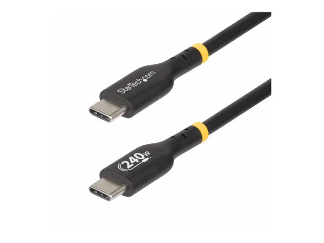 StarTech.com 1m USB C Charging Cable, USB-IF Certified USB-C 240W ...