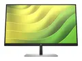 HP E24q G5 - E-Series - LED-skjerm 23.8&quot; - 2560 x 1440 QHD @ 75 Hz - IPS - 300 cd/m&#178; - 1000:1 - 5 ms - HDMI, DisplayPort, USB - svart, svart og s&#248;lv (stativ)