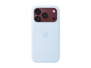 Apple - Beskyttende deksel for mobiltelefon MagSafe-samsvar - silikon - crisp blue - for iPhone 18 Pro Max