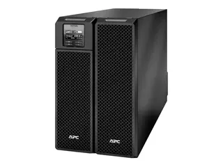 APC Smart-UPS SRT 10000VA - UPS (rackmonterbar/ekstern) AC 230/380/400/415 V - 10 kW - 10000 VA - 3-fasers / 1-fases - Ethernet 10/100, USB - utgangskontakter: 14 - 6U - svart - APC Take-Back - for P/N: SRT192BP2, SRT192BP2US