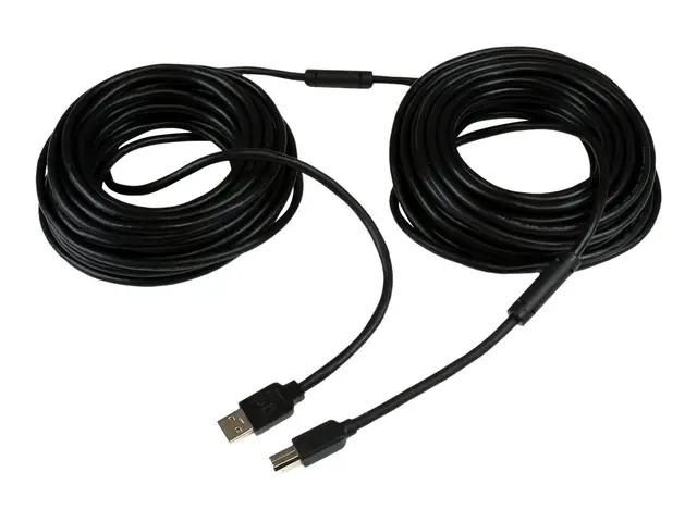 StarTech.com 20m / 65 ft Active USB 2.0 A to B Cable - Long 20 m P...