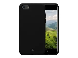 dbramante1928 Costa Rica - Baksidedeksel for mobiltelefon MagSafe-samsvar - resirkulert plast, silikon - nattsvart - for Apple iPhone 7, 8, SE (2nd generation), SE (3rd generation)