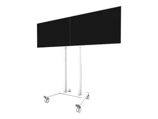 Neomounts ADM-875WH2 - Monteringskomponent (monteringsadapter) for 2 LCD-skjermer - l&#229;sbar - st&#229;l - hvit - skjermst&#248;rrelse: 42&quot;-65&quot; - vognmonterbar, stativmonterbar - for Neomounts FL55-875WH1, WL55-875WH1