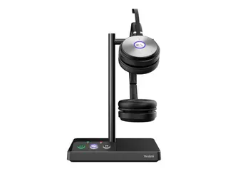 Yealink WH62 Dual - For Microsoft Teams hodesett - on-ear - DECT - trådløs - Certified for Microsoft Teams
