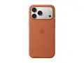 Apple - Baksidedeksel for mobiltelefon - MagSafe-samsvar silikon - terrakotta - for iPhone 17 Pro Max
