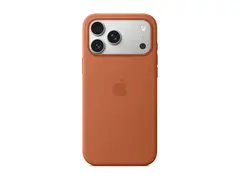 Apple - Baksidedeksel for mobiltelefon MagSafe-samsvar - silikon - terrakotta - for iPhone 17 Pro Max