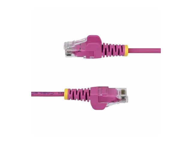 StarTech.com 3m Pink Slim CAT6 Ethernet Cable, Snagless, 28AWG, LS...