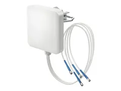 QuWireless QuSector 9X-65-4 - Antenne - panel Wi-Fi - 8 dBi (for 2,4 - 2,5 GHz), 9 dBi (for 5 - 7,125 GHz) - direksjonal - innendørs / utendørs, stangmontering
