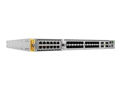 Allied Telesis AT X950-28XSQ - Switch - L3 Styrt - 24 x 1 Gigabit / 10 Gigabit SFP+ + 4 x 40/100 Gigabit QSFP+ / QSFP28 - rackmonterbar - med 1-&#229;rs Net Cover-st&#248;tte