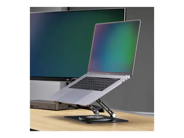 StarTech.com - Notebookstativ 360° rotating base skrivebord sølv