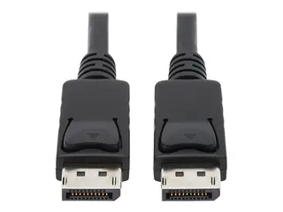 Eaton Tripp Lite Series DisplayPort Cable with Latching Connectors, 4K 60 Hz (M/M), Black, 6 ft. (1.83 m) DisplayPort-kabel - DisplayPort (hann) til DisplayPort (hann) - 1.8 m - svart