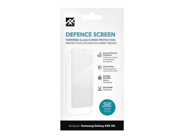 iFrogz Defence - Skjermbeskyttelse for mobiltelefon glass Samsung ...