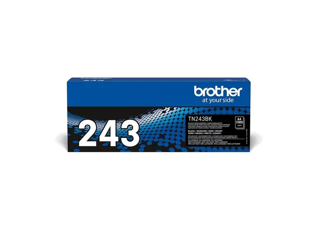 Brother TN243BK - Svart - original - tonerpatron - for Brother DCP...