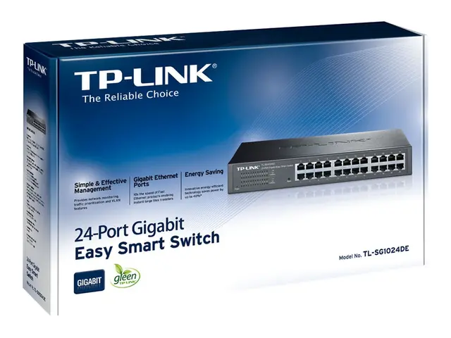 TP-Link JetStream TL-SG1024DE - Switch - 24 x 10/100/1000 - rackmo...