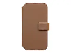 KEY Unstad - Lommebok for mobiltelefon MagSafe-samsvar - kunstl&#230;r, 100 % resirkulert plast - gyllen brun - 6.1&quot; - for Apple iPhone 14 Pro