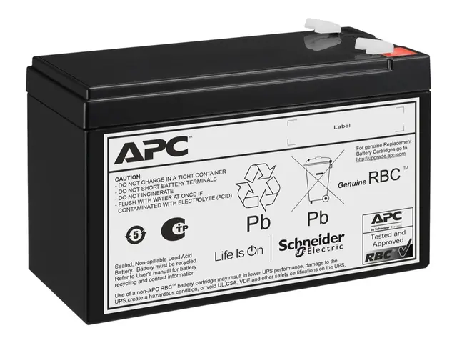 APC Replacement Battery Cartridge #176 - UPS-batteri 6 x batteri b...
