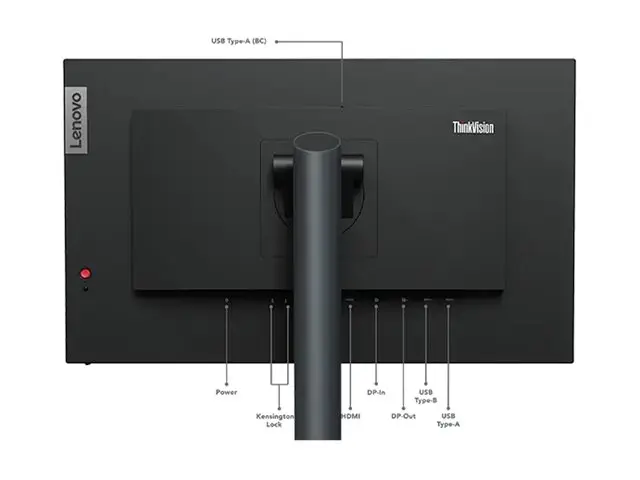 Lenovo P24q-30 - LED-skjerm 23.8" 2560 x 1440 QHD @ 60 Hz IPS 300 ...