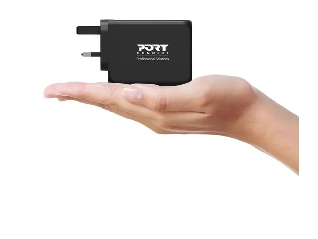 PORT Connect - Strømadapter GaN-teknologi 120 watt 5 A PD, PD 3.0,...