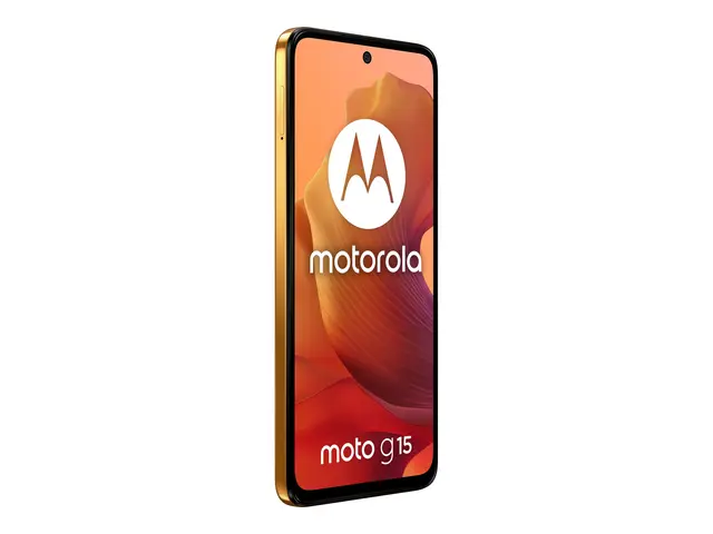 Motorola Moto G15 - Oransje soloppgang 128 GB