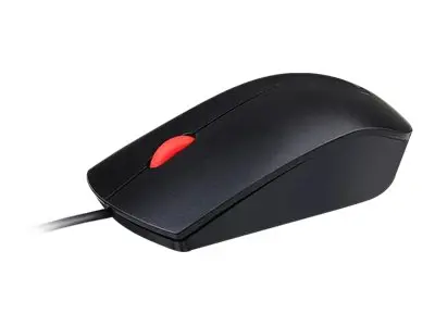 Lenovo Essential - Mus høyre- og venstrehåndet optisk 3 knapper ka...