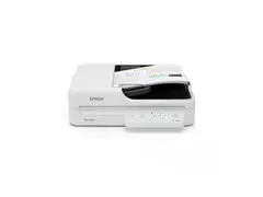 Epson WorkForce DS-1760WN - Dokumentskanner Dupleks - 215.9 x 5588 mm - 1200 dpi x 1200 dpi - inntil 30 spm (mono) / inntil 30 spm (farge) - ADF (60 ark) - inntil 3000 skann pr. dag - USB 2.0, Wi-Fi, Gigabit LAN