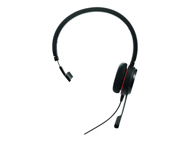 Jabra Evolve 30 II MS Mono - Hodesett on-ear kablet USB-C, USB-A l...