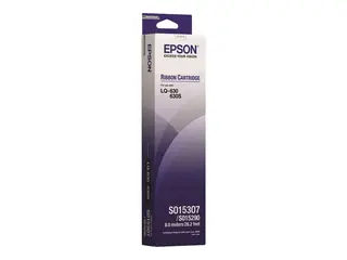 Epson - Svart - 24 pin - skriverbånd - for LQ 630, 630S