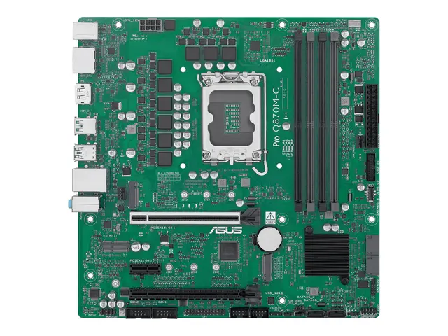 ASUS Pro Q870M-C-CSM - Hovedkort micro ATX LGA1851-sokkel Q870 Chi...