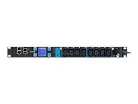 Eaton ePDU G3 Switched - Str&#248;mfordelerenhet (kan monteres i rack) AC 230 V - enkeltfase - Ethernet 10/100, RS-232 - inngang: IEC 60320 C20 - utgangskontakter: 8 (power IEC 60320 C13) - 1U - 3 m kabel