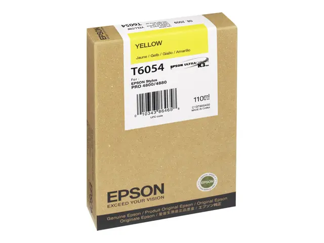 Epson T6054 - 110 ml - gul - original - blekkpatron - for Stylus P...