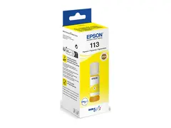 Epson EcoTank 113 - 70 ml - gul - original blekkrefill - for EcoTank ET-16150, 16650, 5150, 5170, 5800, 5850, 5880; EcoTank Pro ET-16680, 5150, 5170