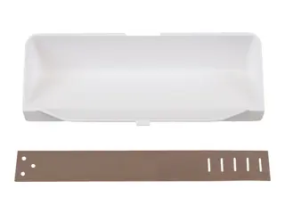 Ergotron CareFit Pro - Monteringskomponent (skuff, monteringsmaskinvare, stropp) for tørkbeholder - medisinsk - hvit - vognmonterbar - for P/N: C52-1201-1, C52-2201-1