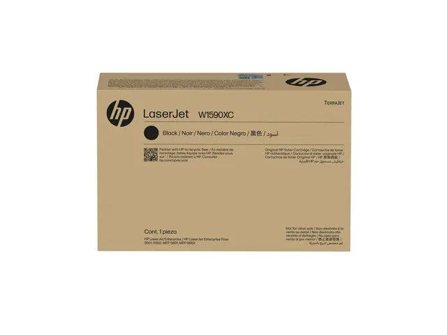 HP 159X - Høy ytelse - svart - original - LaserJet - boks - tonerp...