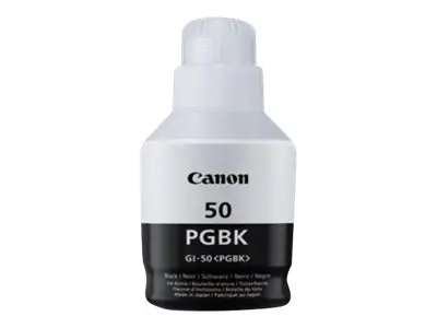 Canon GI 50 PGBK - Svart - original - blekkrefill - for PIXMA G505...