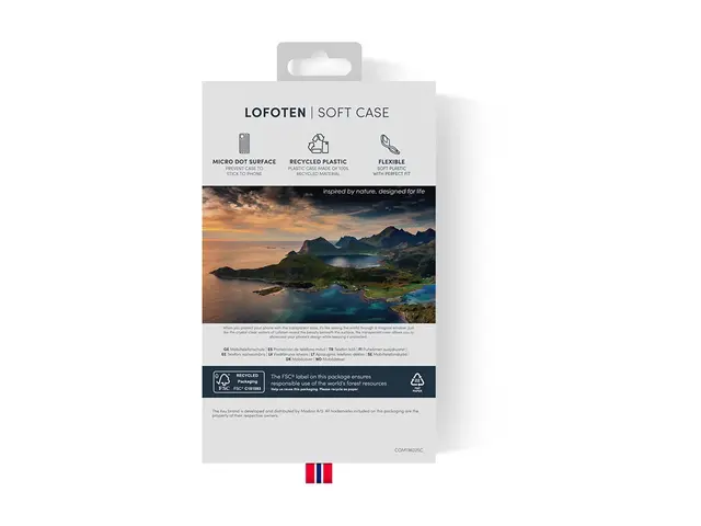 KEY Lofoten - Baksidedeksel for mobiltelefon termoplast-polyuretan...