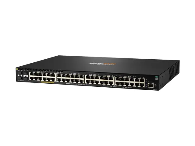HPE Aruba 2930F 48G PoE+ 4SFP+ - Switch - L3 - Styrt - 48 x 10/100...